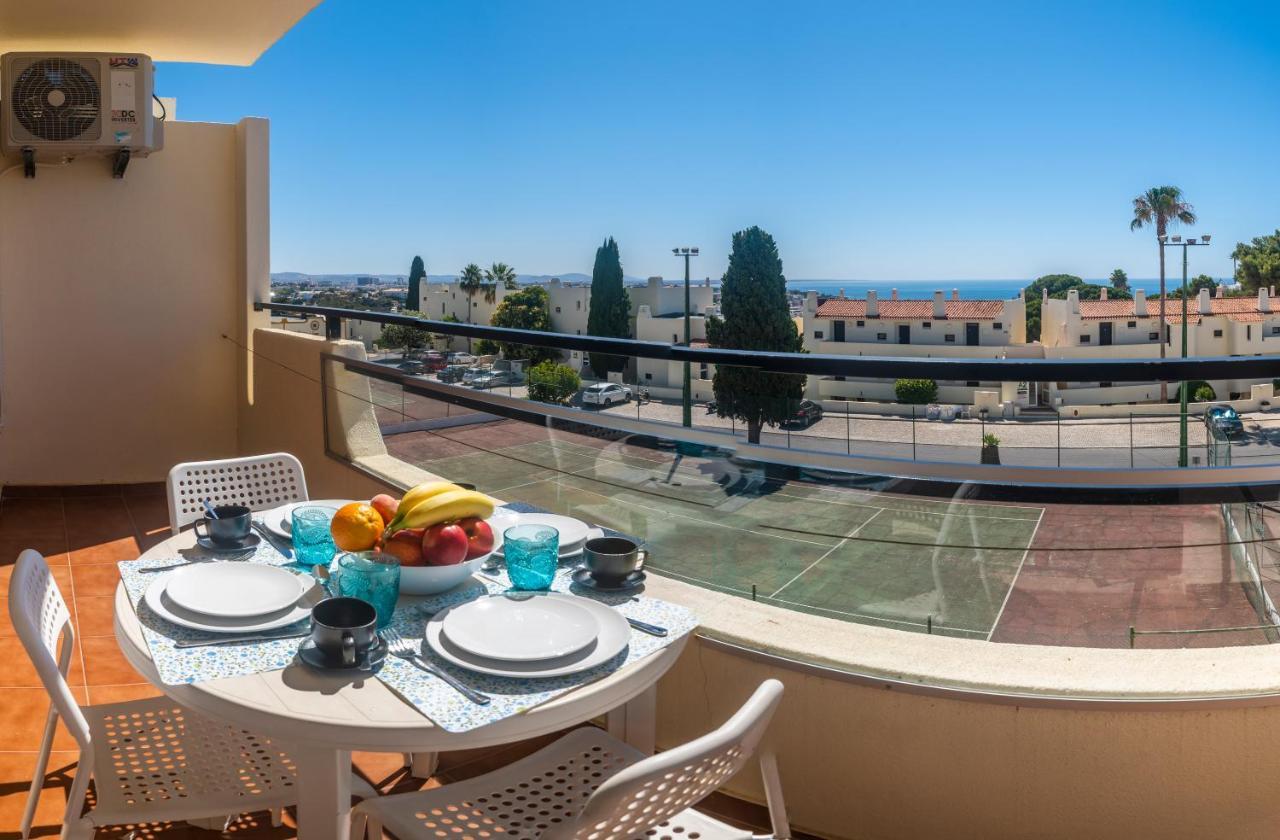 אלבופיירה Sea View T1 Apartment - Free Wifi - Swimming Pool מראה חיצוני תמונה